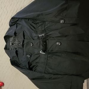 APT. 9 Black Belted Trench Coat